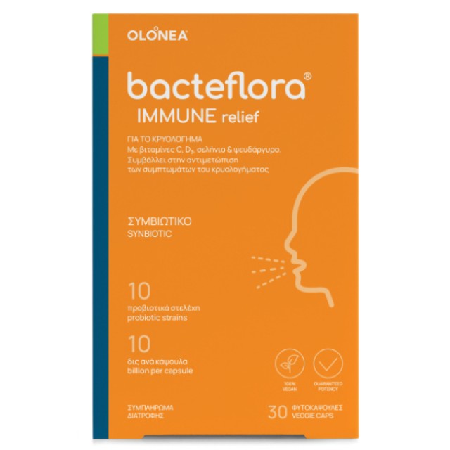 Olonea Bacteflora Immune Relief 30 κάψουλες