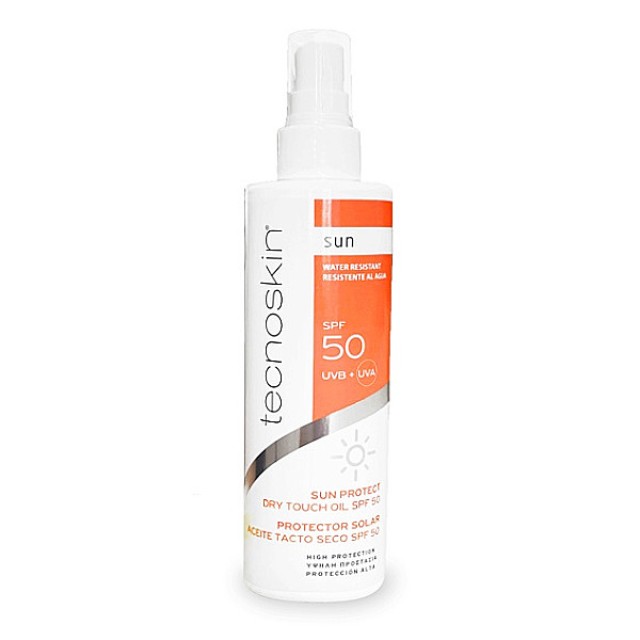 Tecnoskin Sun Protect Dry Touch Oil SPF50 200ml