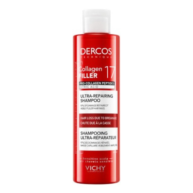 Vichy Dercos Collagen 17 Filler Shampoo 200ml