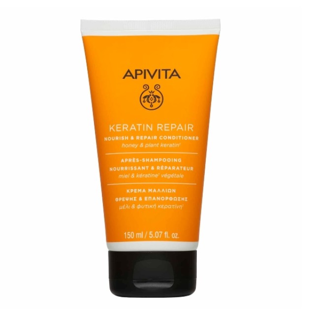 Apivita Keratin Repair Conditioner Θρέψης & Επανόρθωσης Για Ξηρά-Ταλαιπωρημένα Μαλλιά 150ml