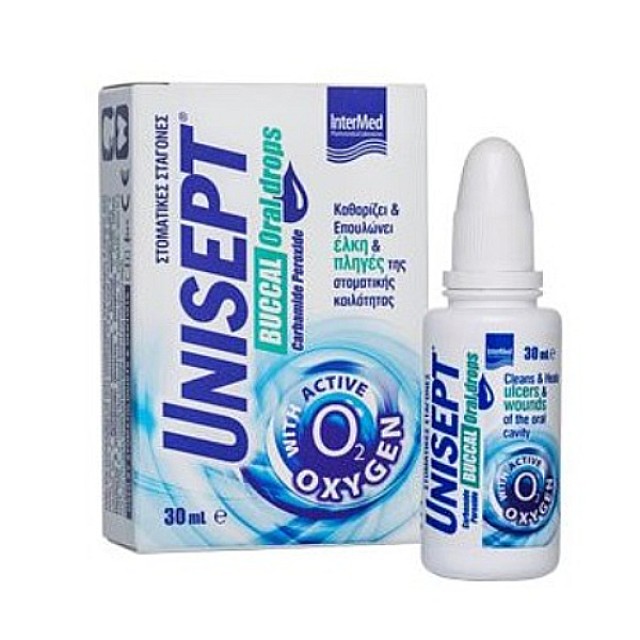 Intermed Unisept Buccal Oral Drops 30ml