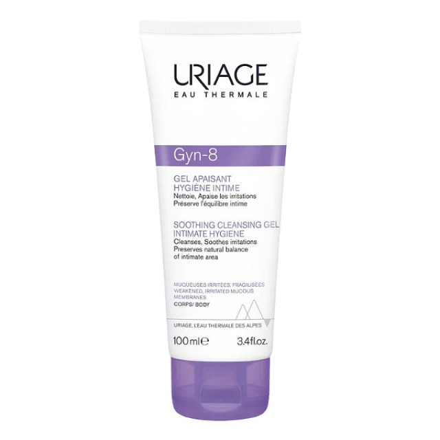 Uriage Gyn-8 Soothing Cleansing Gel Intimate Hygiene 100ml