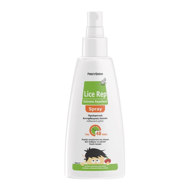 Frezyderm Lice Rep Extreme Spray Preventive Anti-Lice Lotion 150ml