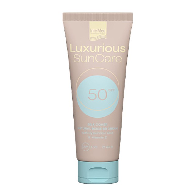 Intermed Luxurious Sun Care Silk Cover Natural Beige SPF50 75ml