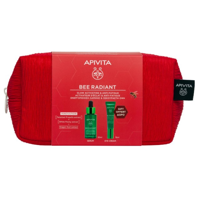 Apivita Bee Radiant Serum 30ml & Eye Cream 15ml