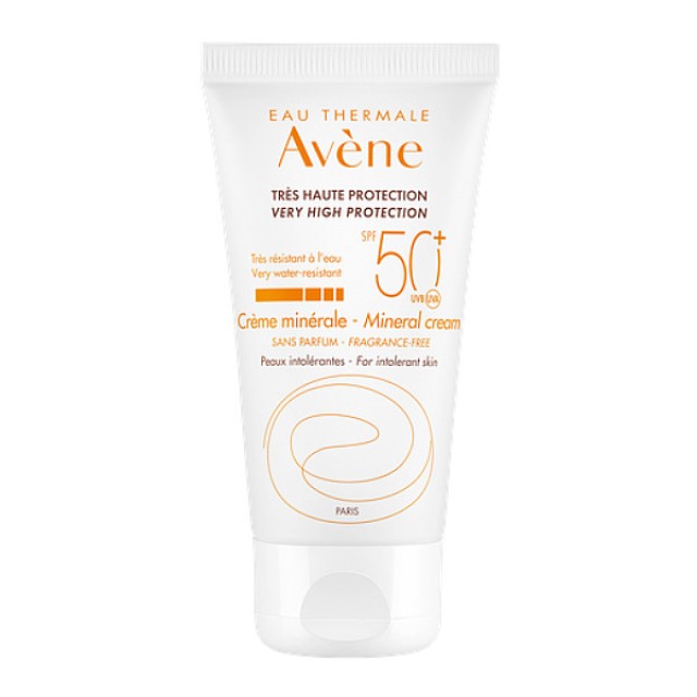 Avene Creme Mineral Αντηλιακή Κρέμα SPF50 40ml