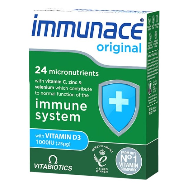 Vitabiotics Immunace Original 30 ταμπλέτες