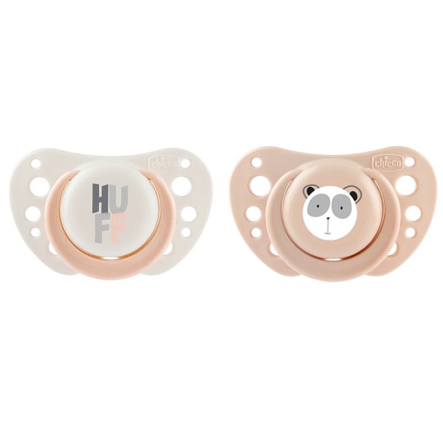 Chicco Physioforma Air Πιπίλα Σιλικόνης Ροζ 0-6m 2 τεμάχια