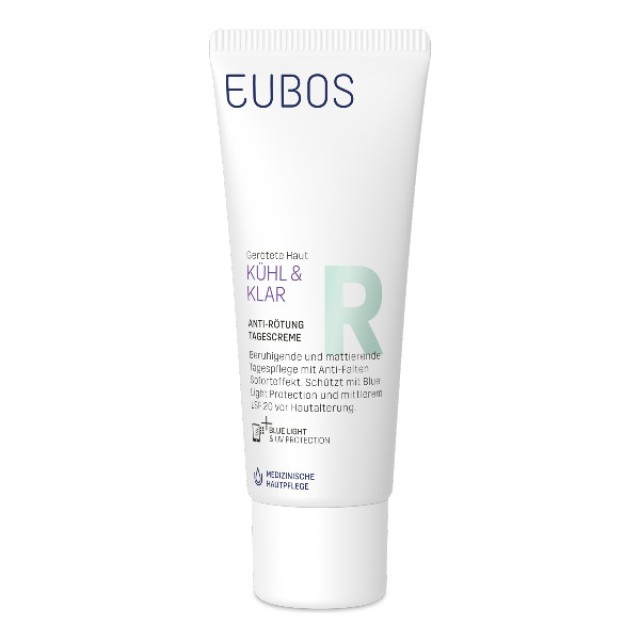 Eubos Cool and Calm Redness Relieving Day Cream SPF20 40ml