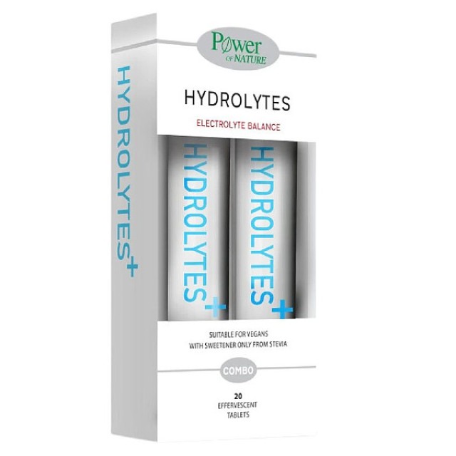 Power Health Hydrolytes γεύση Λεμόνι 2x20 αναβράζοντα δισκία