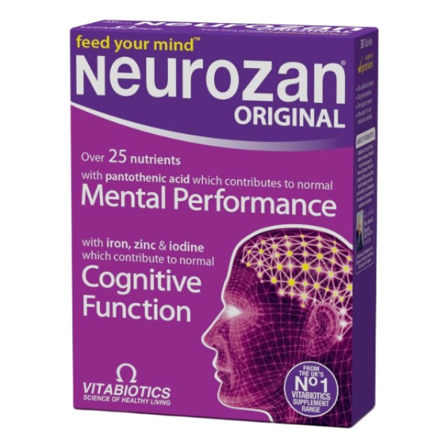 Vitabiotics Neurozan Original 30 ταμπλέτες