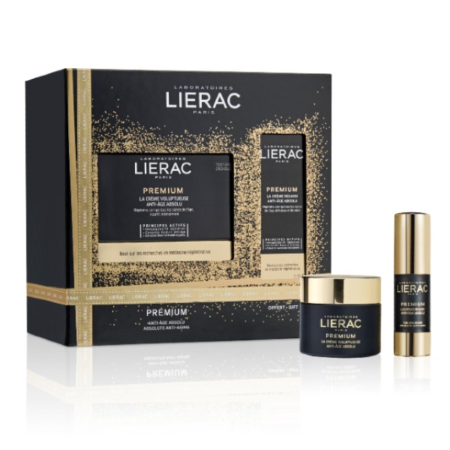 Lierac Xmas Set Premium Creme Voluptuese - Πλούσιας Υφής 50ml & Premium Yeux Κρέμα Ματιών 15ml