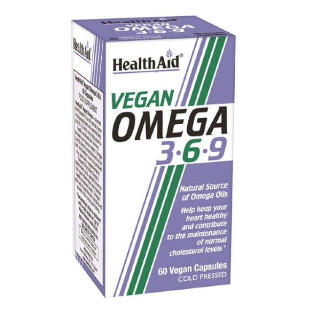 Health Aid Vegan Omega 3-6-9 60 κάψουλες
