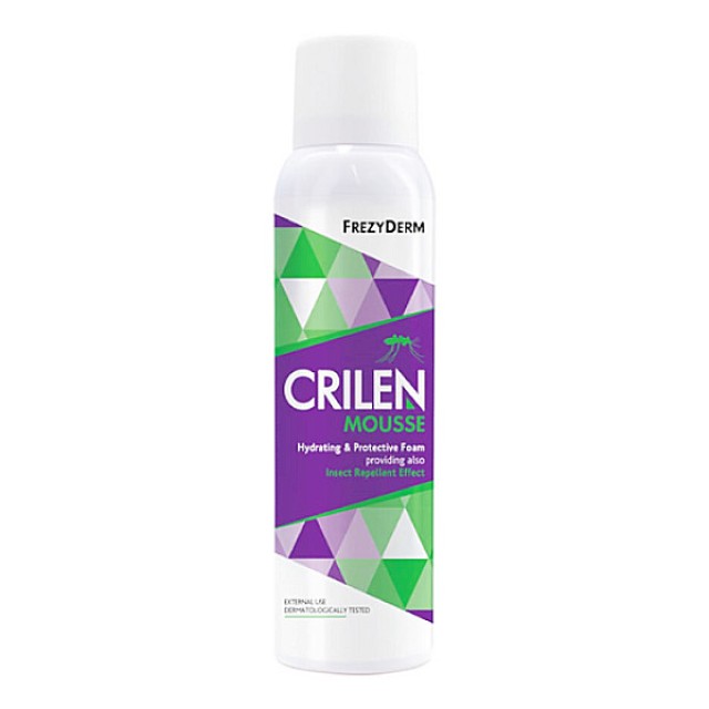 Frezyderm Crilen Mousse Moisturizing Insect Repellent Foam 150ml