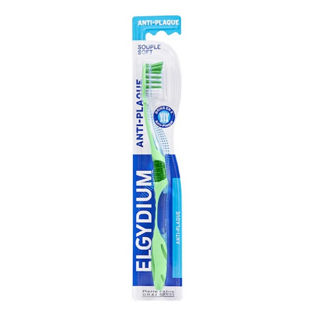 Elgydium Antiplaque Οδοντόβουρτσα Μαλακή 1 τεμάχιο