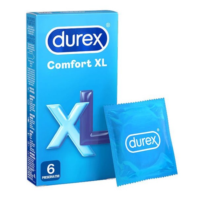 Durex Προφυλακτικά Comfort XL 6 τεμάχια
