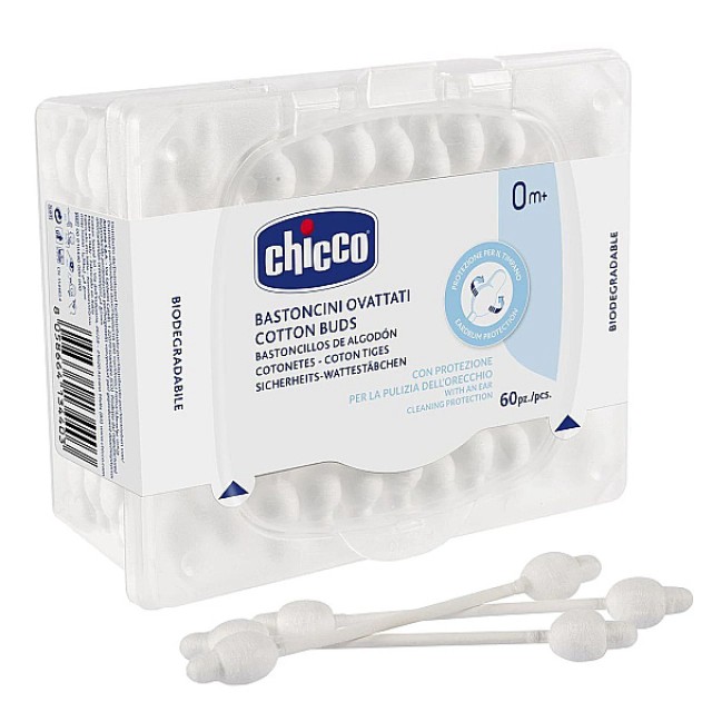 Chicco Safety Ear Cleaners 60 pieces