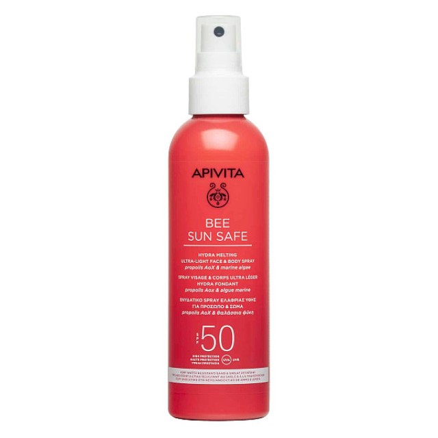 Apivita Bee Sun Safe Hydra Melting Ultra-Light Face and Body Spray SPF50 200ml