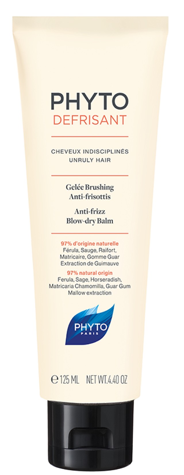 Phyto Phytodefrisant Anti-frizz Blow-dry Balm Brushing Gel 125ML