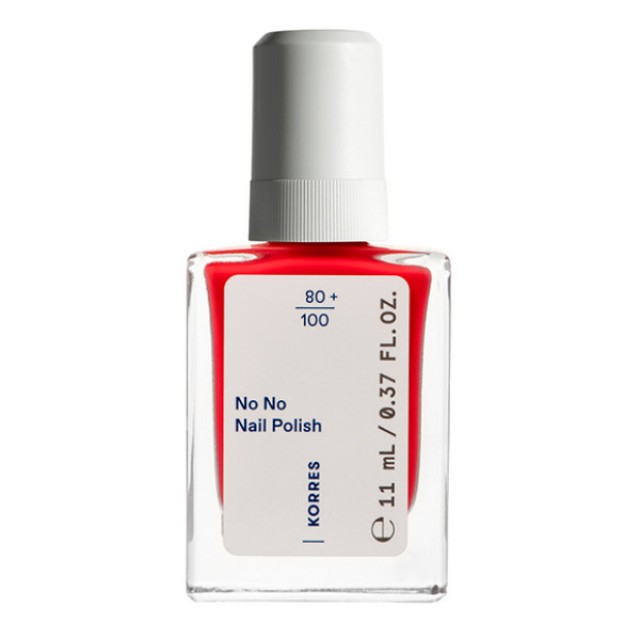 Korres No No Nail Polish 45 True Coral 11ml