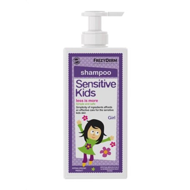 Frezyderm Sensitive Kids Shampoo for Girls 200ml