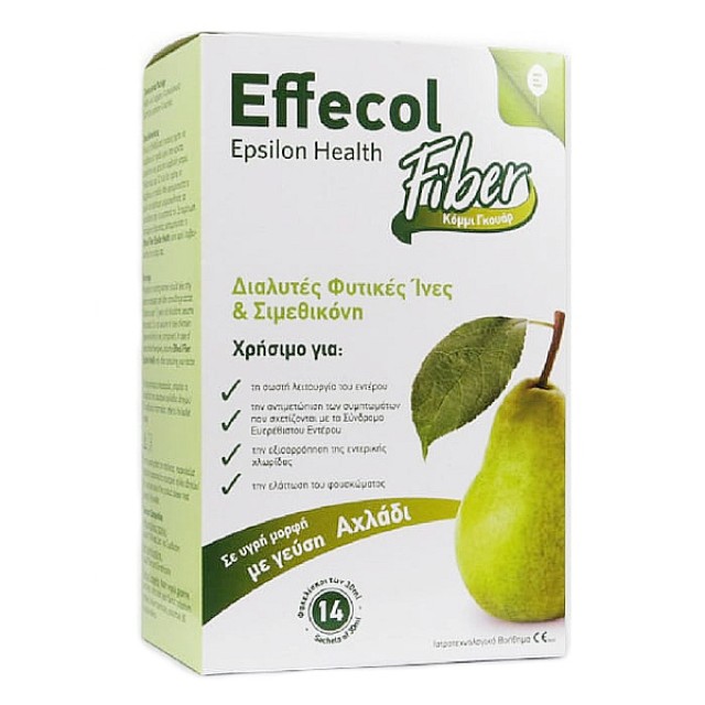 Epsilon Health Effecol Fiber με Γεύση Αχλάδι 14x30ml