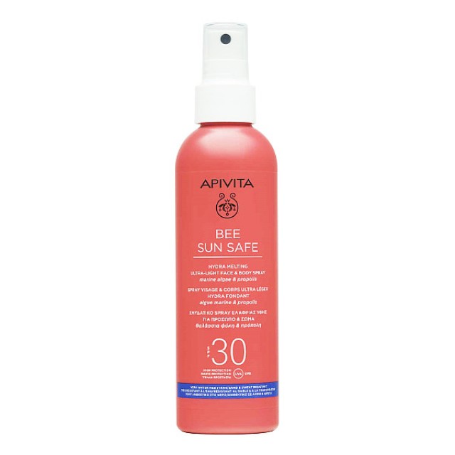 Apivita Bee Sun Safe Hydra Melting Ultra-Light Face & Body Spray SPF30 200ml