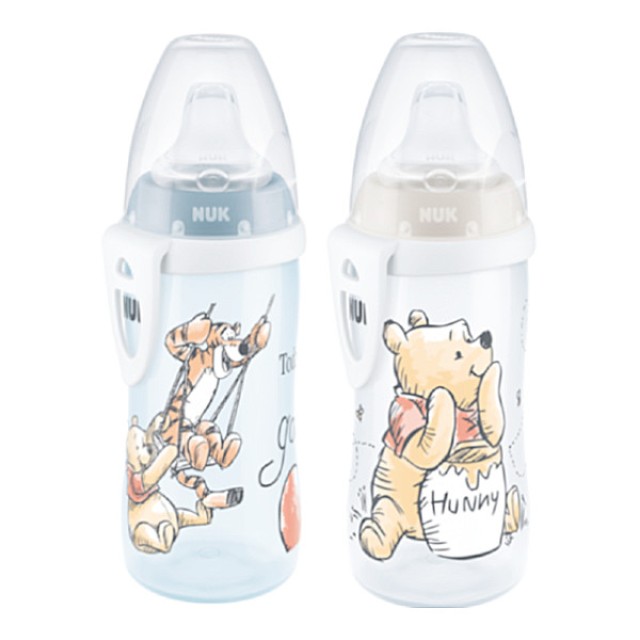 Nuk First Choice Active Cup Παγουράκι με Ρύγχος Σιλικόνης Disney Winnie the Pooh 12m+ 300ml