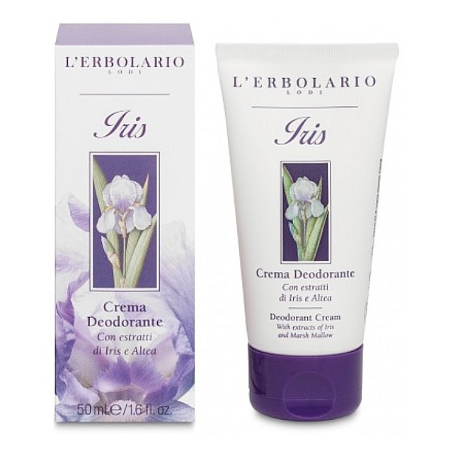 L'Erbolario Iris Deodorant Cream 50ml