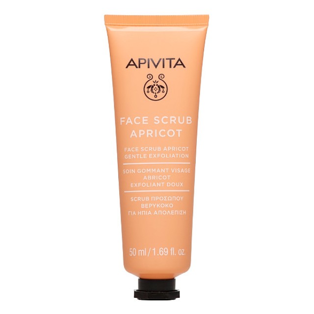 Apivita Gentle Exfoliation Face Scrub Apricot 50ml