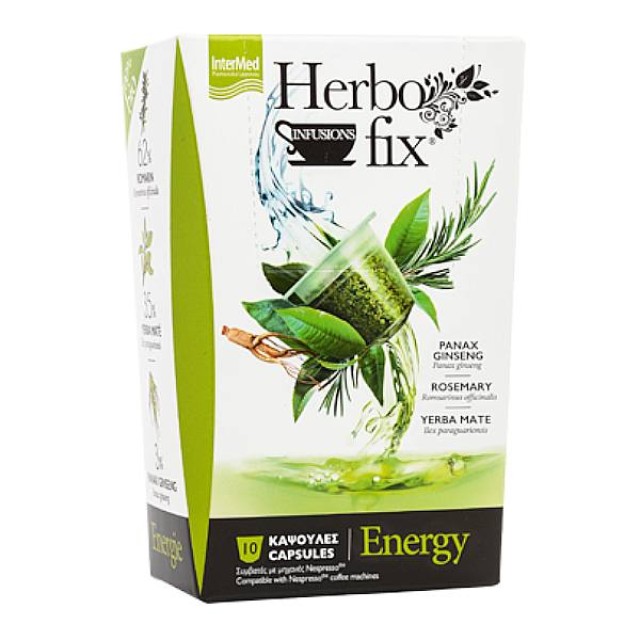 Intermed Herbofix Energy 10 κάψουλες