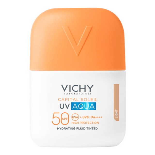 Vichy Capital Soleil UVAQUA Hydrating Invisible Fluid SPF50 Tinted 50ml