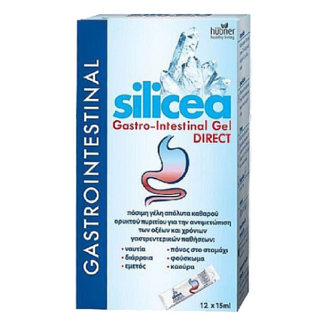 Hubner Silicea Gastro-Intestinal Gel Direct 12x15ml