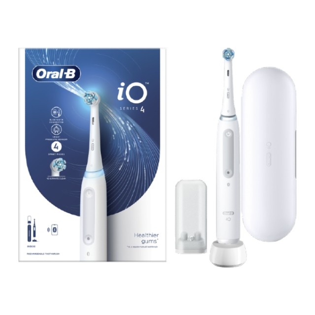 Oral-B iO Series 4 Magnetic White ηλεκτρική οδοντόβουρτσα