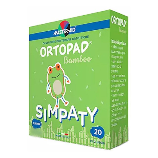 Master Aid Ortopad Bamboo Simpaty Regular 85x59mm 20 pieces