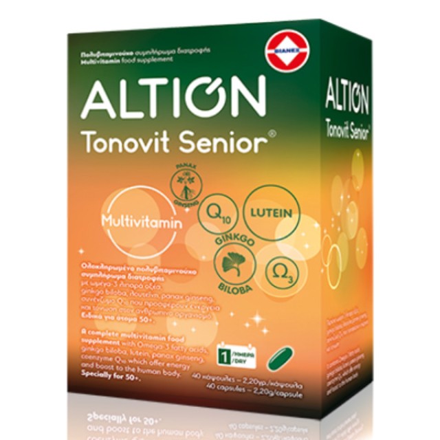Altion Tonovit Senior 40 κάψουλες