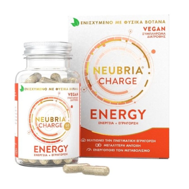 Neubria Charge - Energy Supplement 60 capsules