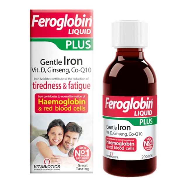 Vitabiotics Feroglobin Liquid Plus 200ml