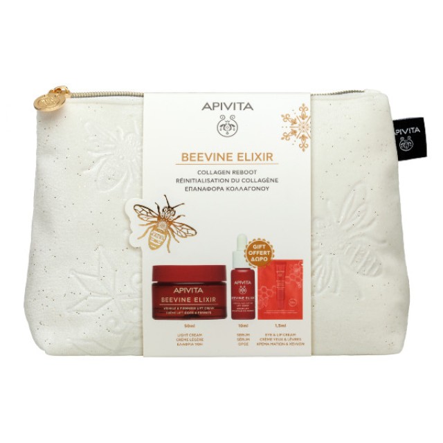 Apivita Beevine Elixir Cream Light Texture 50ml & Serum 10ml