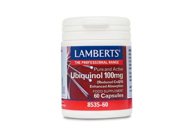 LAMBERTS Ubiquinol 100mg 60caps