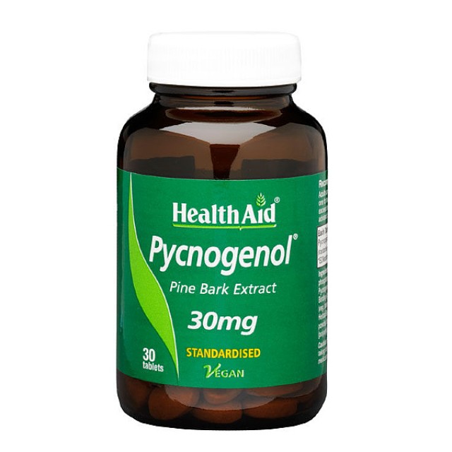 Health Aid Pycnogenol 30mg 30 ταμπλέτες