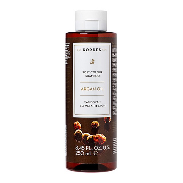 Korres Argan Oil Shampoo for After Dyeing 250ml