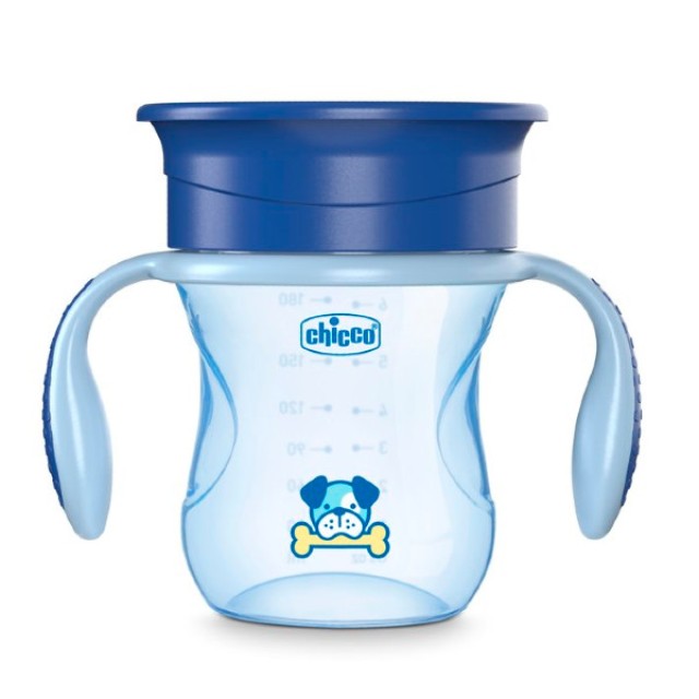 Chicco Κύπελλο Perfect Μπλε 12m+ 200ml