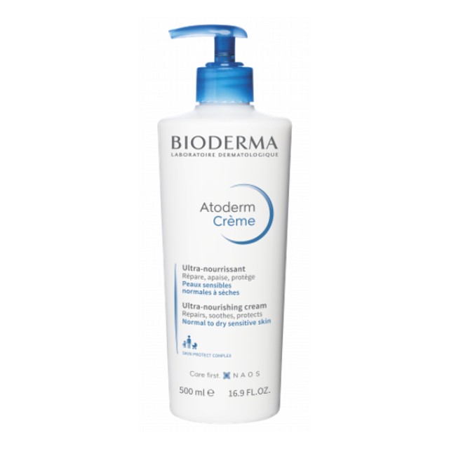 Bioderma Atoderm Ultra Nourishing Cream Nourishing Body Cream 500ml