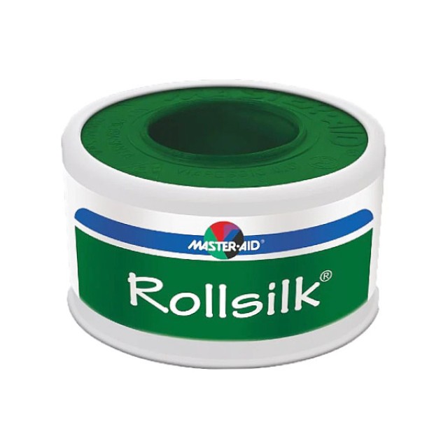 Master Aid Rollsilk 5m x 1.25cm