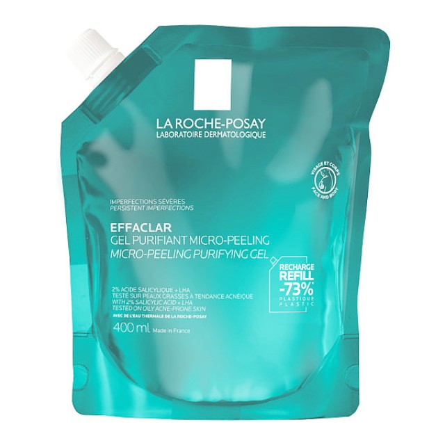 La Roche-Posay Effaclar Μicro-Peeling Purifying Gel 400ml
