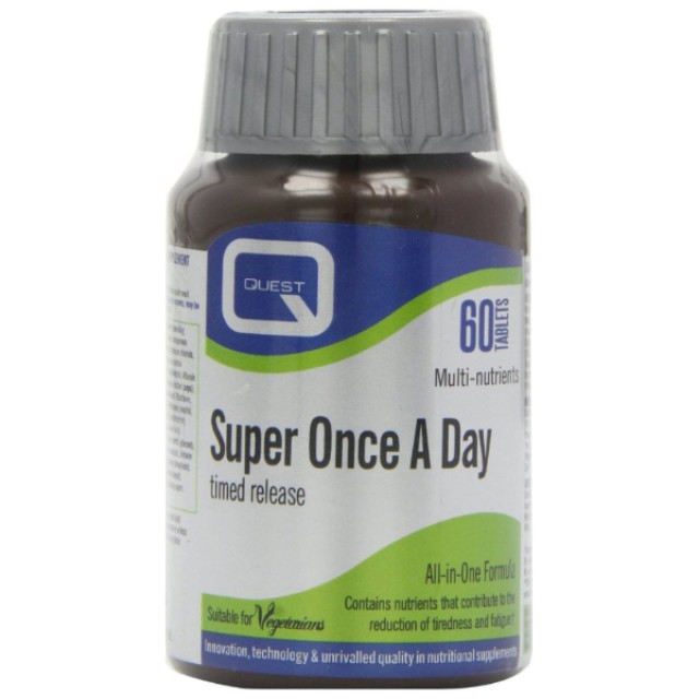 Quest Super Once A Day Timed Release 60 ταμπλέτες
