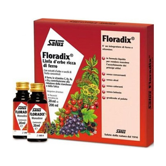 Power Health Floradix Iron Liquid Formula 10x20ml