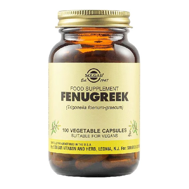 Solgar Fenugreek 100 capsules