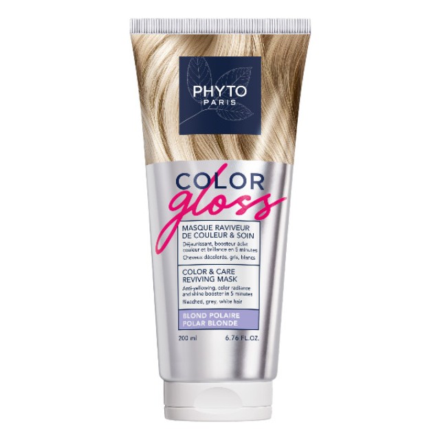 Phyto Color Gloss Color and Care Reviving Mask Polar Blonde 200ml